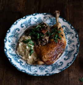 Coq au vin blanc
