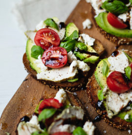 Italiensk bruschetta med kylling