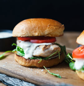 Hamburger med kylling