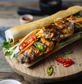 Tasty kyllingbaguette