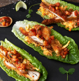 Taco med asiatisk vri