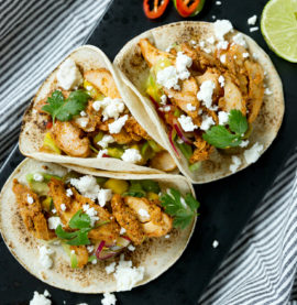 Kylling taco med hot mangosalsa