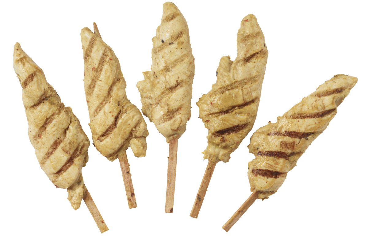 Kyllingspyd Thai flammegrillet