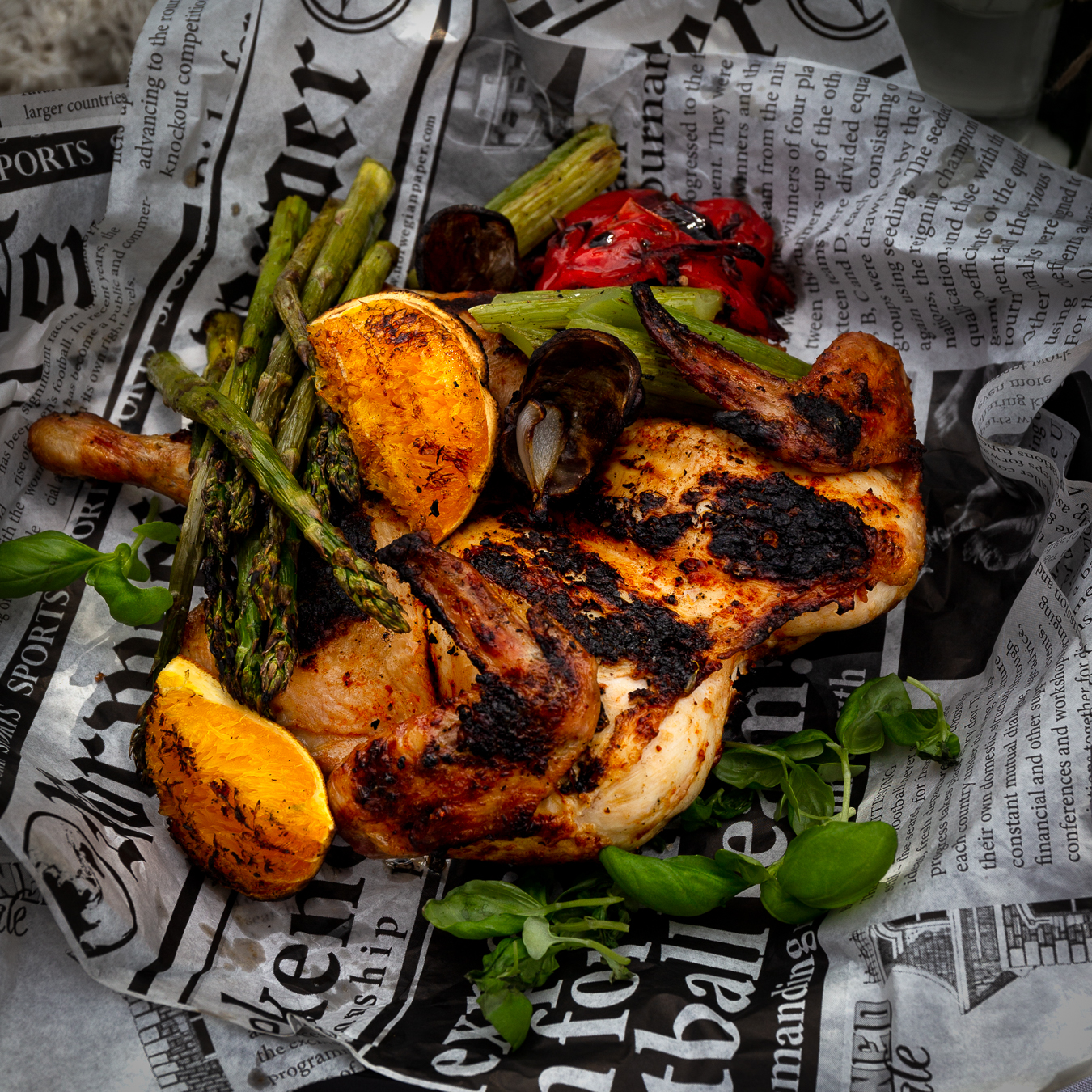 Butterfly chicken