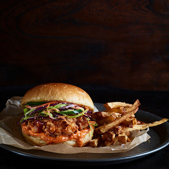 Hot & Crispy Chicken Burger
