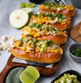 Fully loaded Mac´n cheese sandwich
