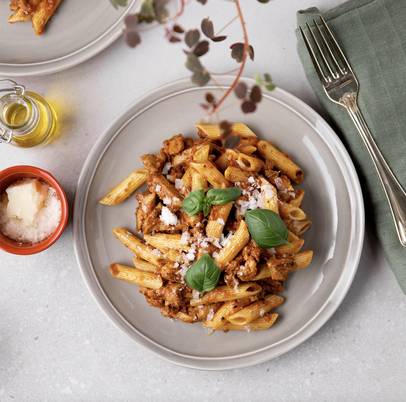 Pasta kylling