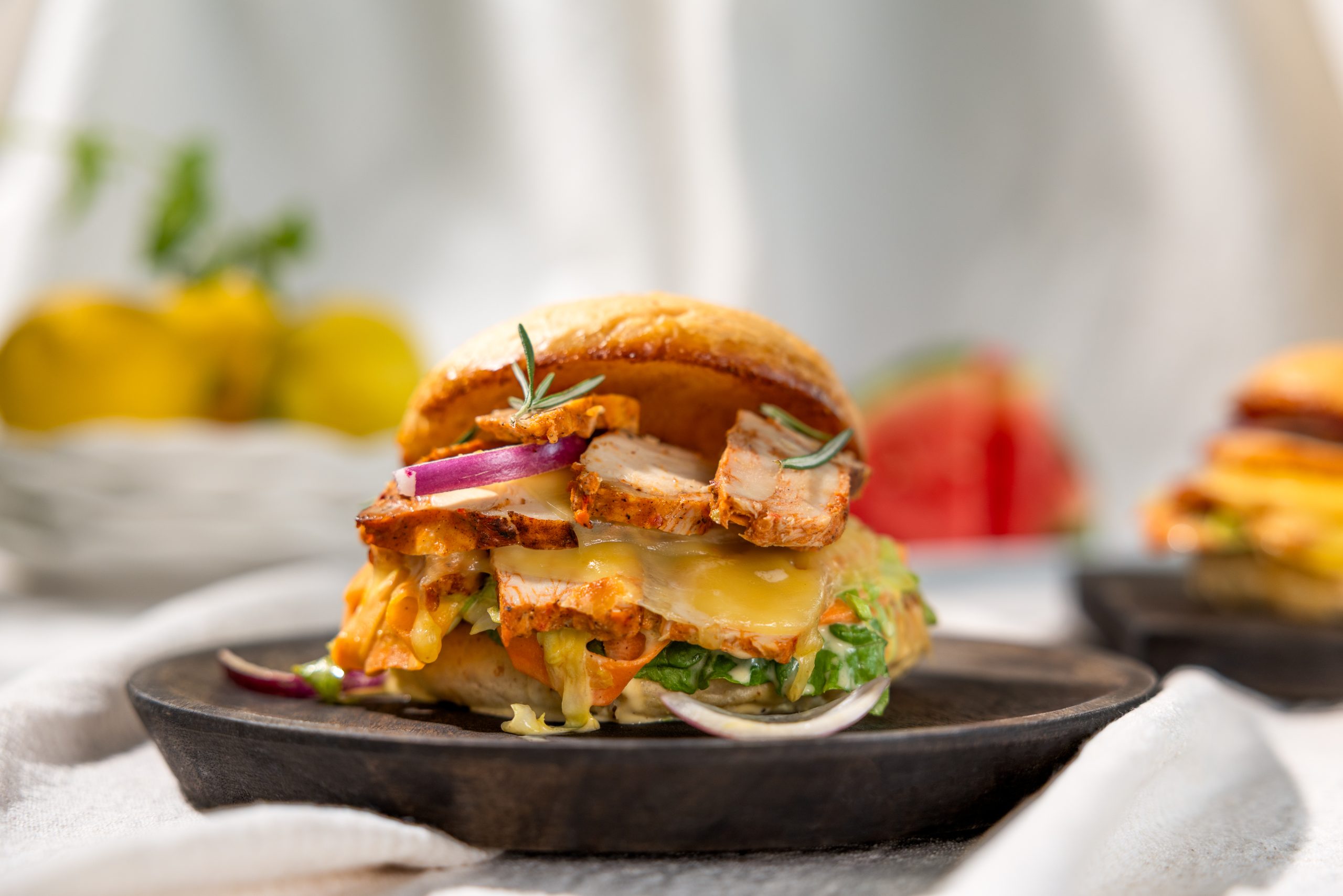 Juicy burger